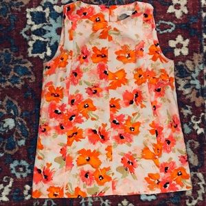 Tailored Pink Sleeveless Top